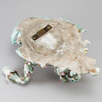 A Meissen porcelian wall applique, circa 1900.