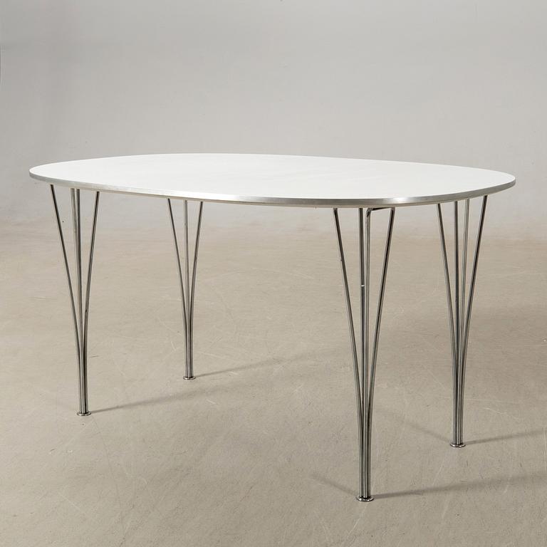 Piet Hein & Bruno Mathsson, bord "Superellips" Fritz Hansen, Danmark 1985.