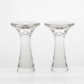 Tapio Wirkkala, ljusstakar, ett par, signerade Tapio Wirkkala - 3412. Iittala.