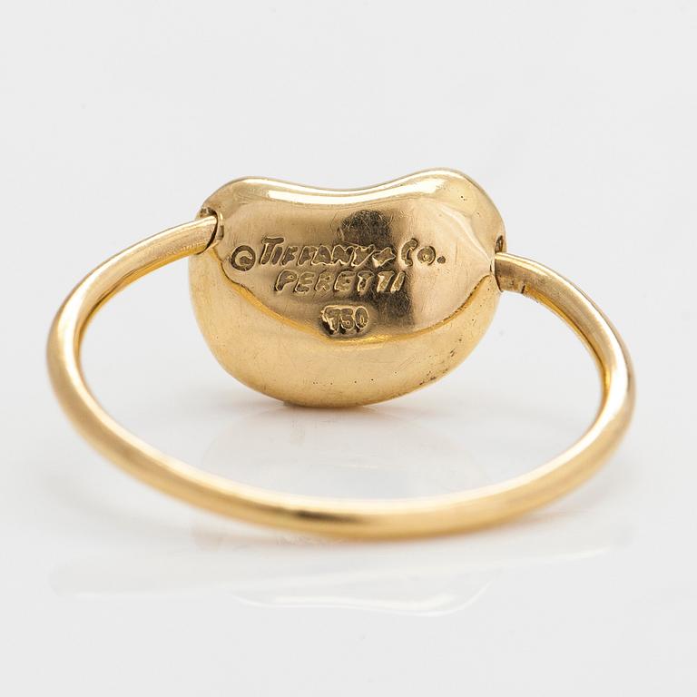 Tiffany & Co, Elsa Peretti, sormus, "Bean", 18K kultaa.