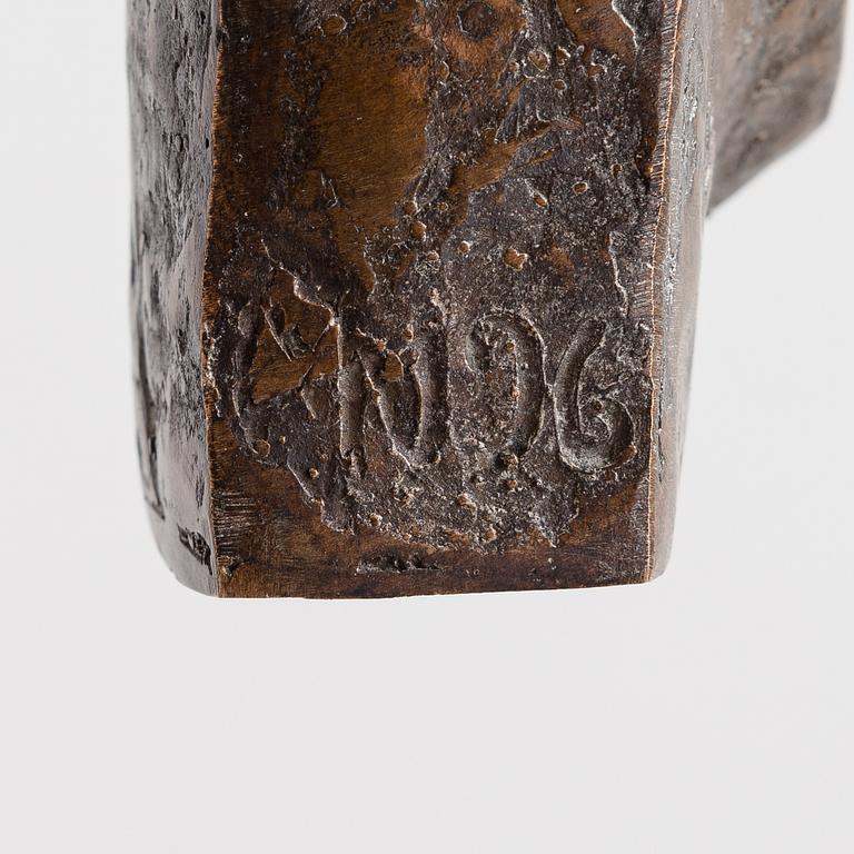 Maarit Nissilä, sculpture, signed and dated -96.