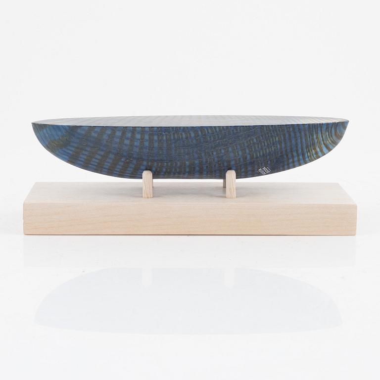 Bertil Vallien, boat, glass, Kosta Boda.