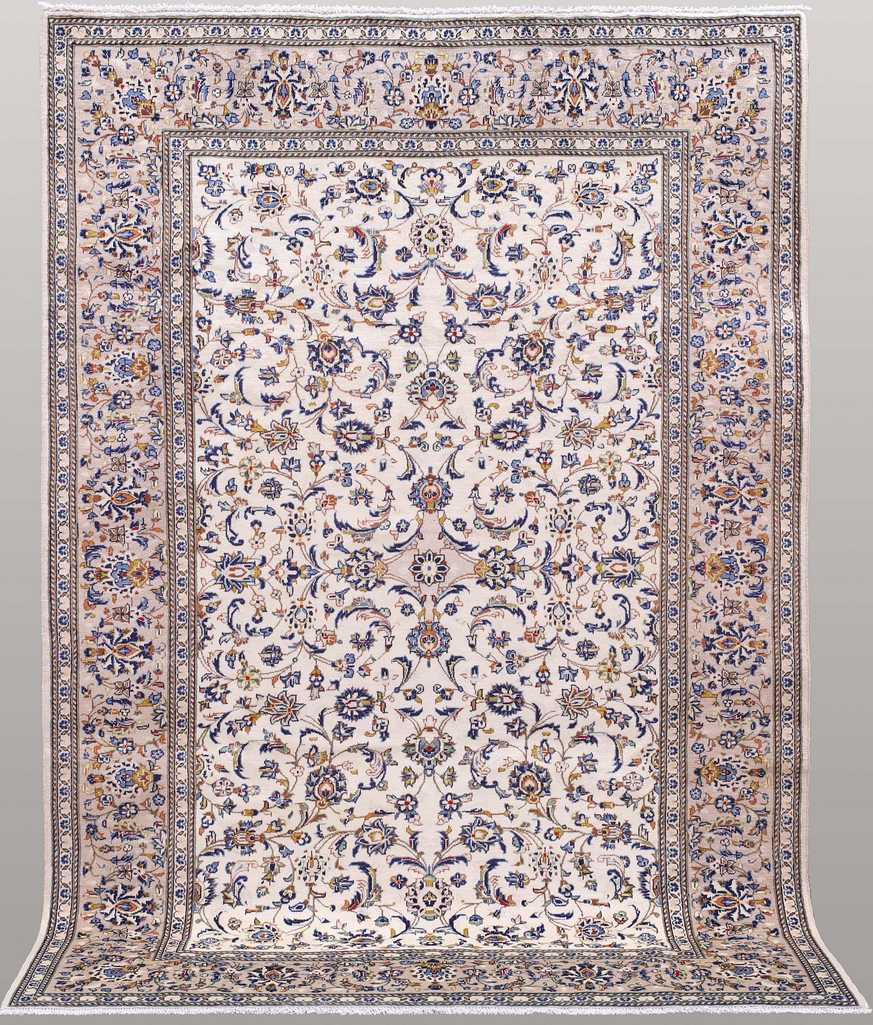 A carpet, Keshan, 292 x 197 cm.