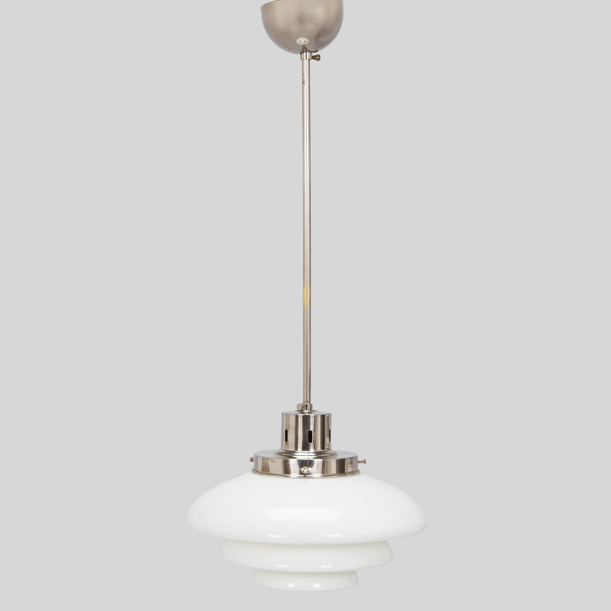 Paavo Tynell, a 1930s model 1612 pendant light for Taito.