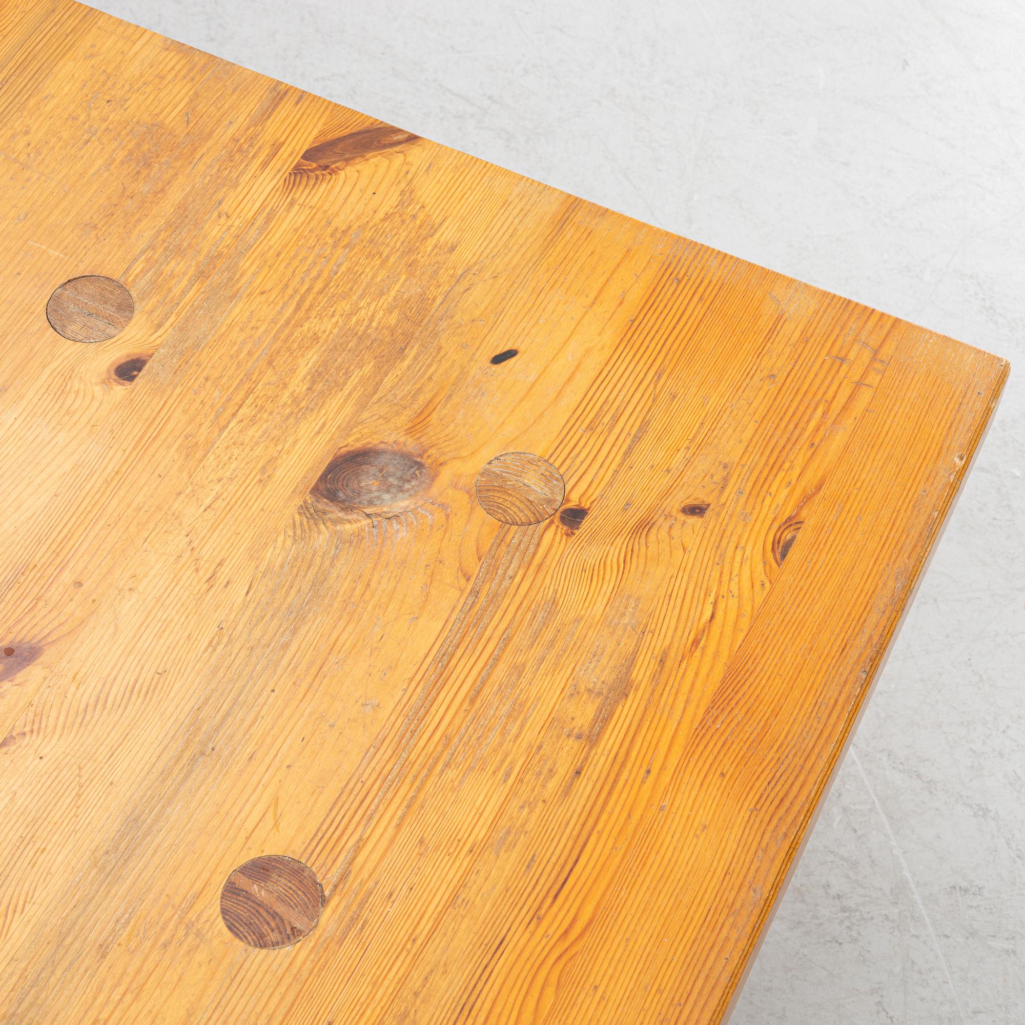 Soffbord, 1900-talets andra hälft.