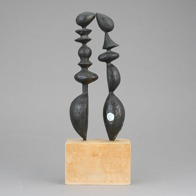 KNUT ERIK LINDBERG, skulptur, brons, sign o numrerad 2/6. Gjutarstämpel E Pettersson fud.