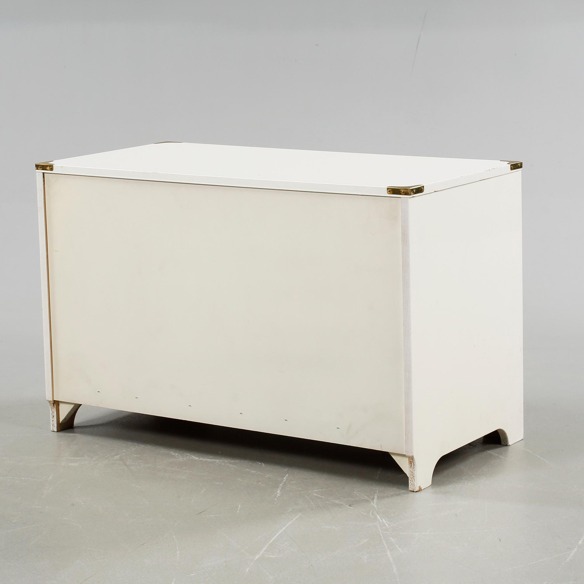 A 1970s chest of drawers.