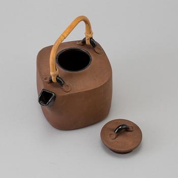 CHRISTIAN POULSEN, an earthenware teapot, Denmark.