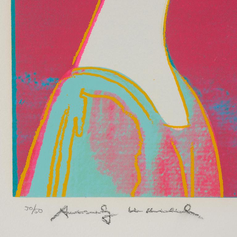 Andy Warhol, "Paolo Uccello, St. George and the Dragon", ur: "Details of renaissance paintings".