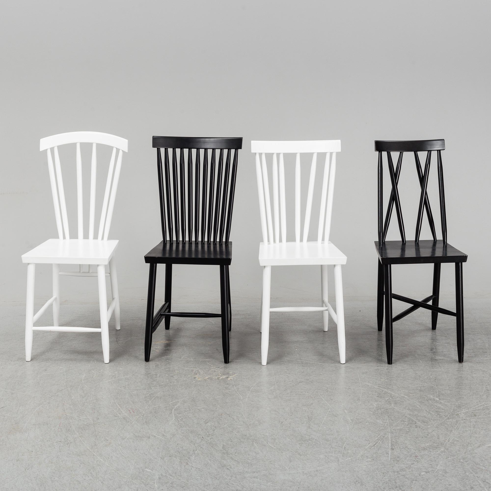 LINA NORDQVIST, eight 'Family Chairs', Design House STHLM.