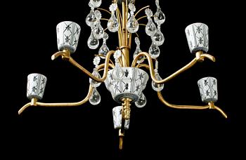 TAKLAMPA, 1900-talets mitt. H 50.