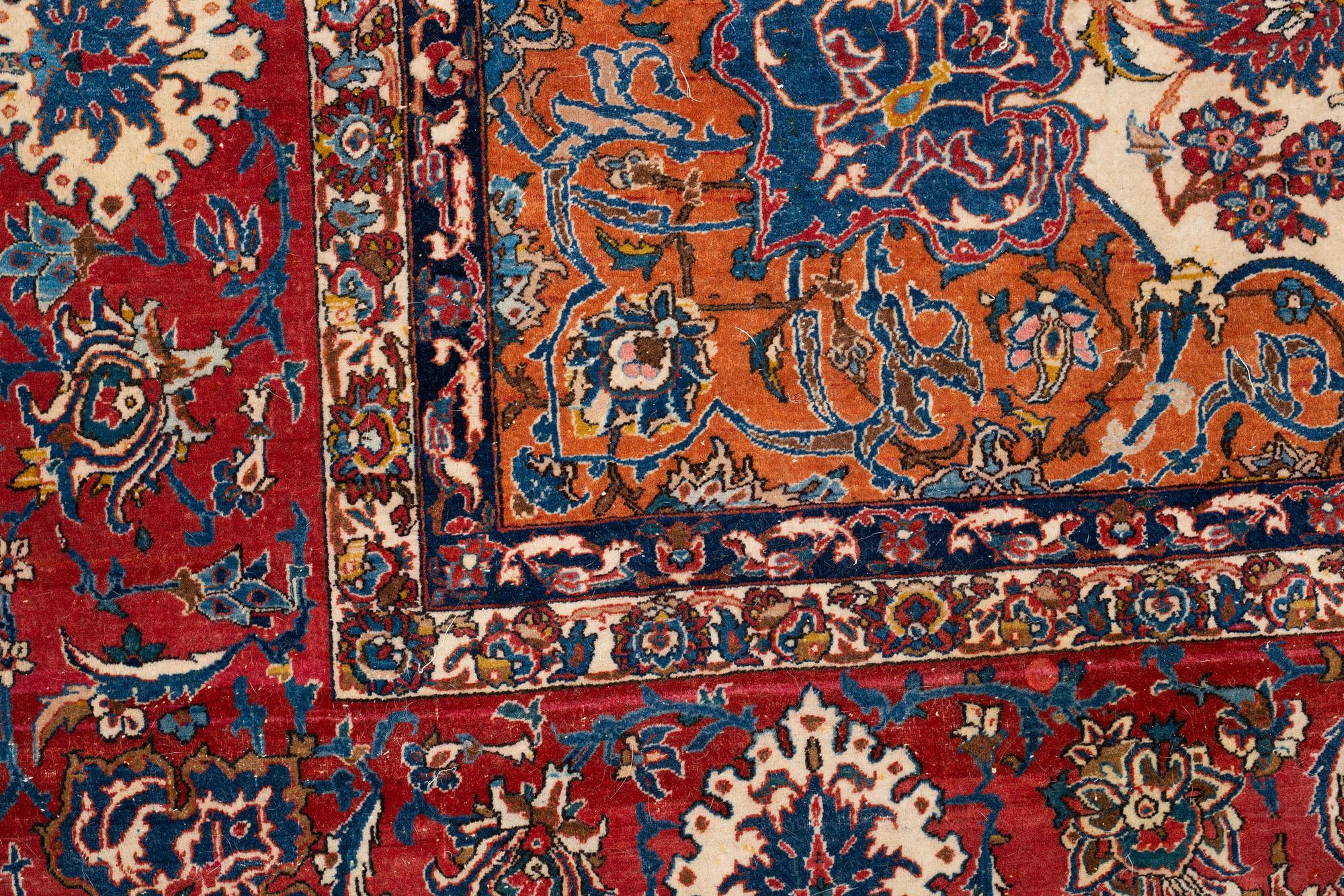 Matta, semiantik Isfahan, ca 298 x 209 cm.