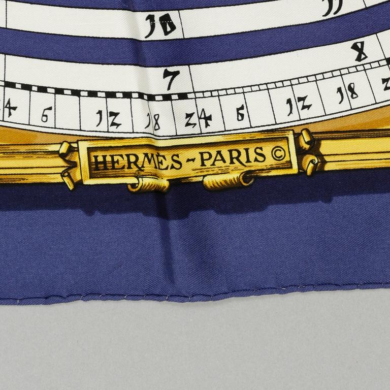 scarf, "Dies et Hore", Hermès.