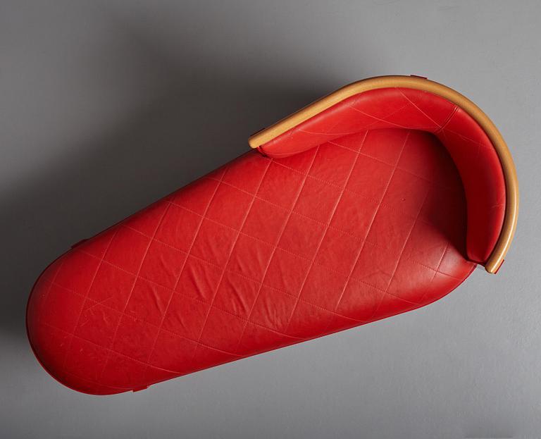 Mats Theselius, a Ferrari red 'Canapé', ed. 15/35, Källemo, Sweden post 1991.