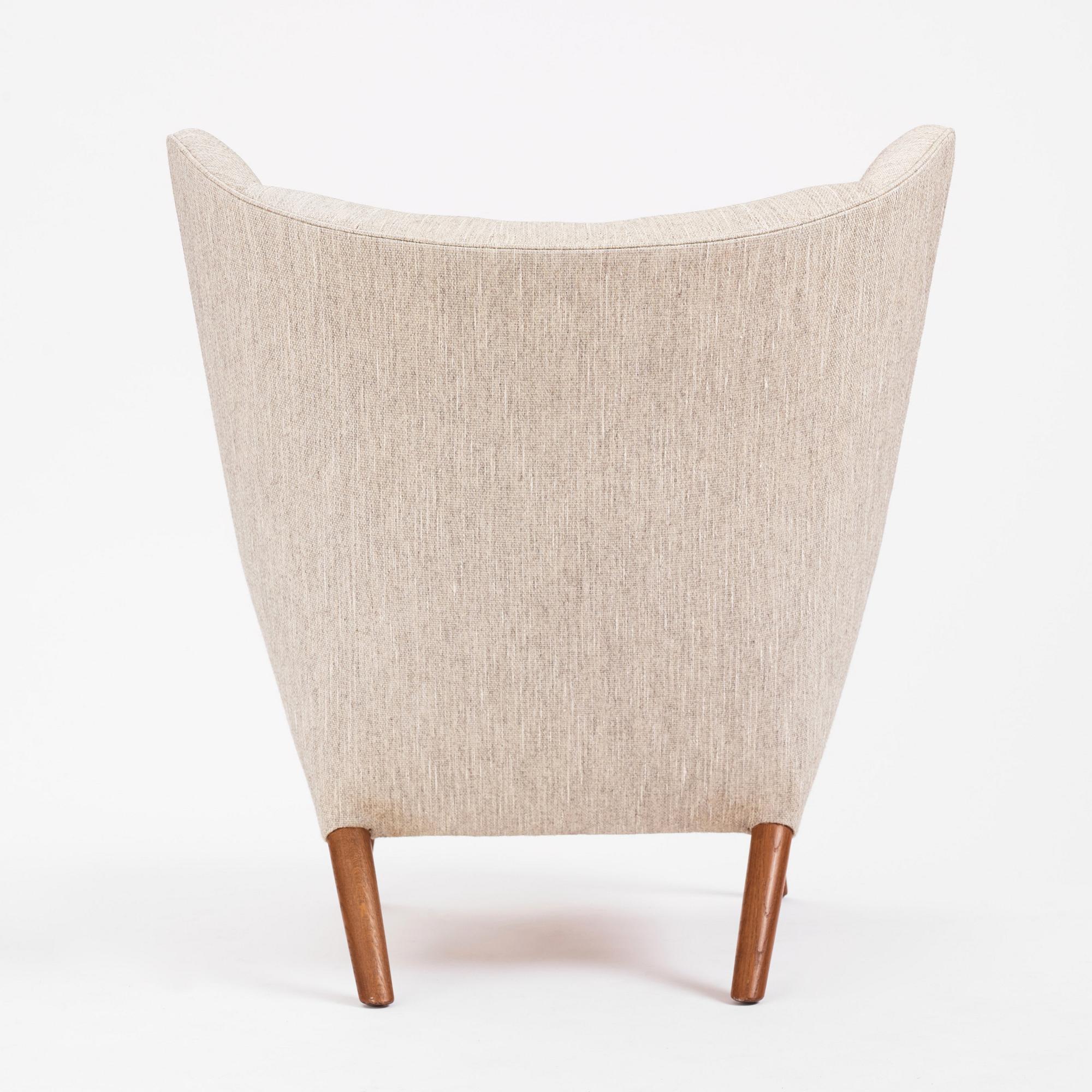 Hans J. Wegner, fåtölj, "Bamse", AP-stolen, Danmark 1950-60-tal.