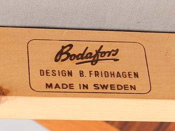 MATSALSMÖBEL, 7 delar, Bertil Fridhagen, Bodafors, 1900-talets andra hälft.