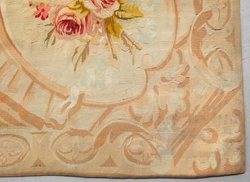 A carpet, tapestry weave, ca 625 x 431,5 cm, Aubusson the middle of the 19th century - around 1900, France.