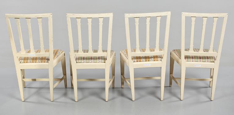 STOLAR, 4 st, sengustavianska, 1800-talets första hälft.