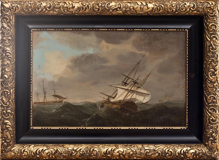 OKÄND KONSTNÄR, marin. 1800-talets första del.