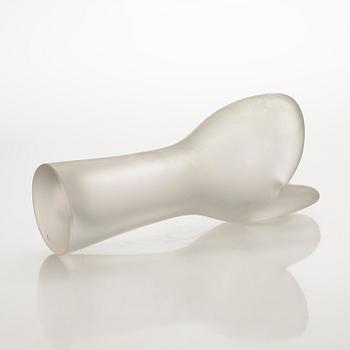 Timo Sarpaneva, a glass vase model 3530,  signed Timo Sarpaneva.