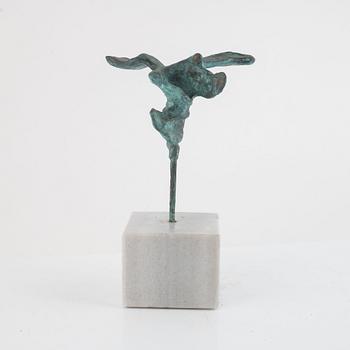 Gudrun Eduards,  "Kalfaktorn", "Japansk fågel", Crouching Figure, 3 pcs.
