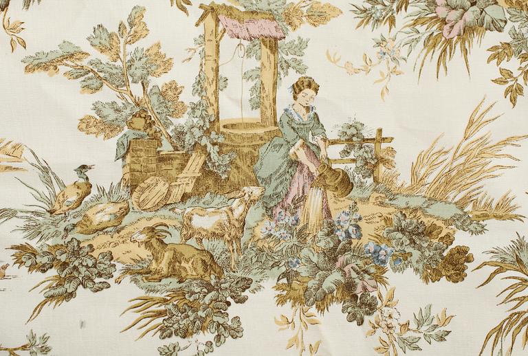 METERVARA, bomull, Toile de Joy, England.