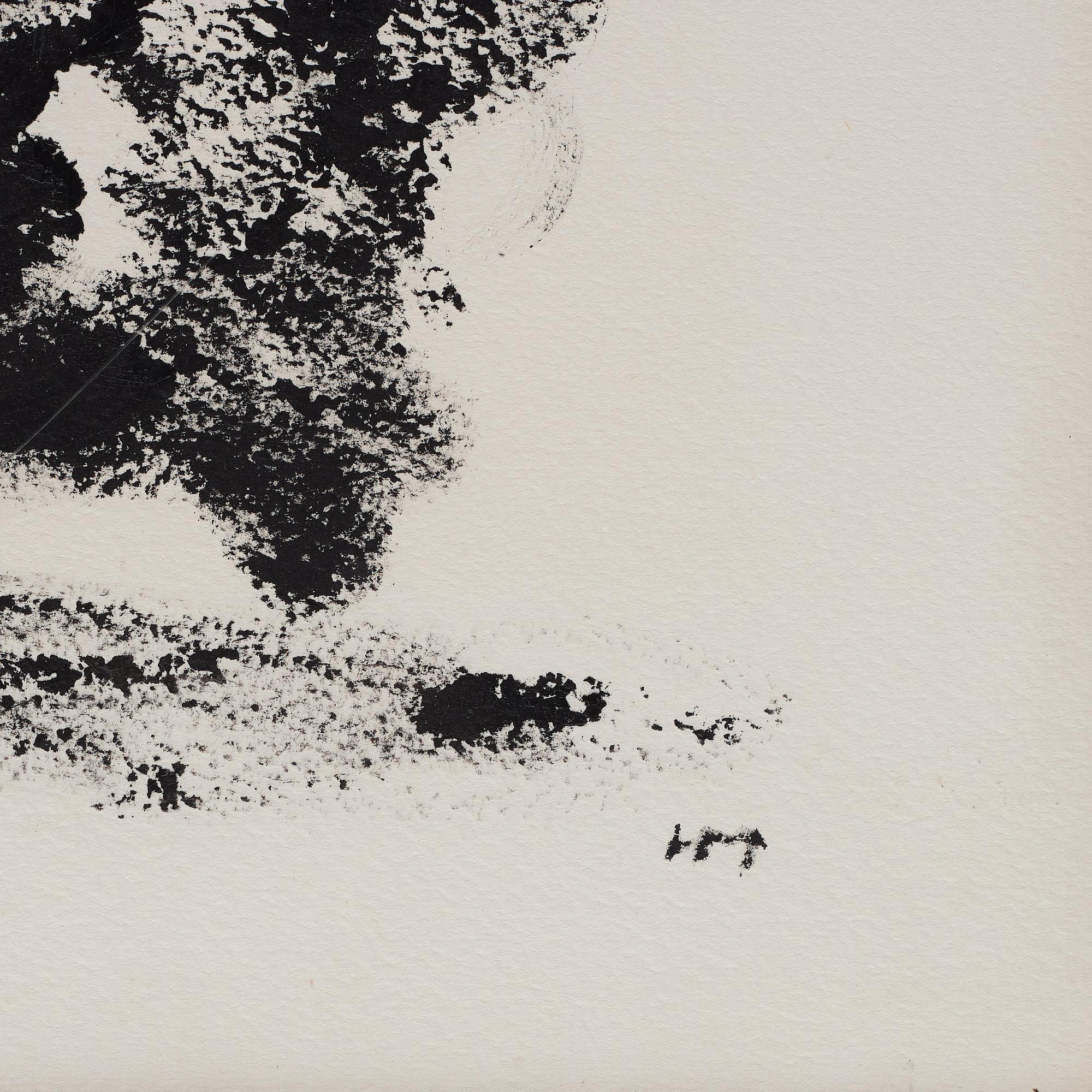 Henri Michaux, Untitled from the serie "Arrachements".