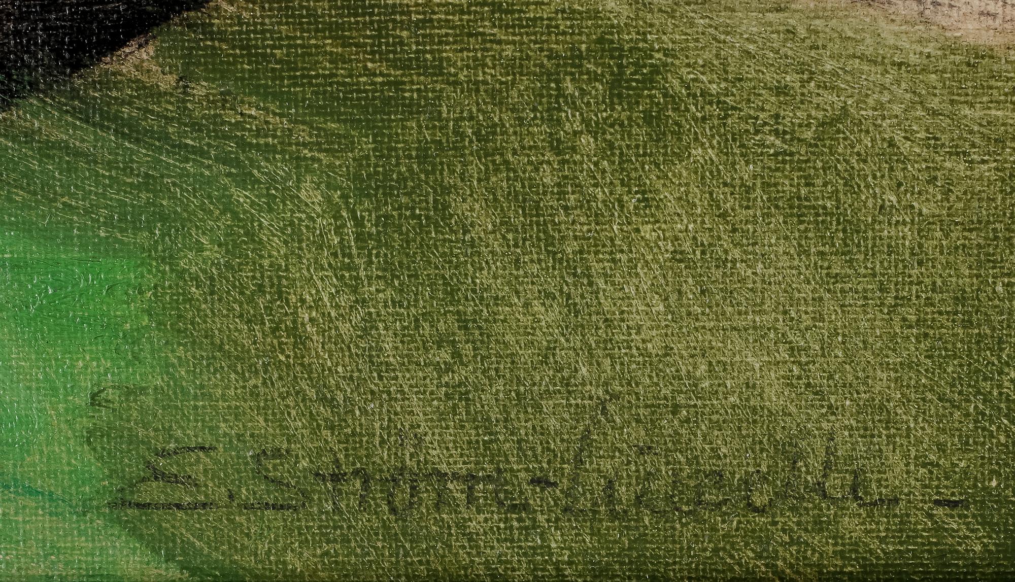 ELSA STRÖM-CIACELLI, olja på duk, signerad.