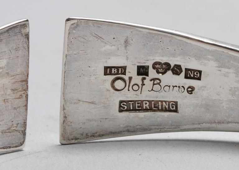 ARMRING. Sterling silver. Debe-Form, Inga Britt-Dahlquist & Olof Barve, Malmö 1963.