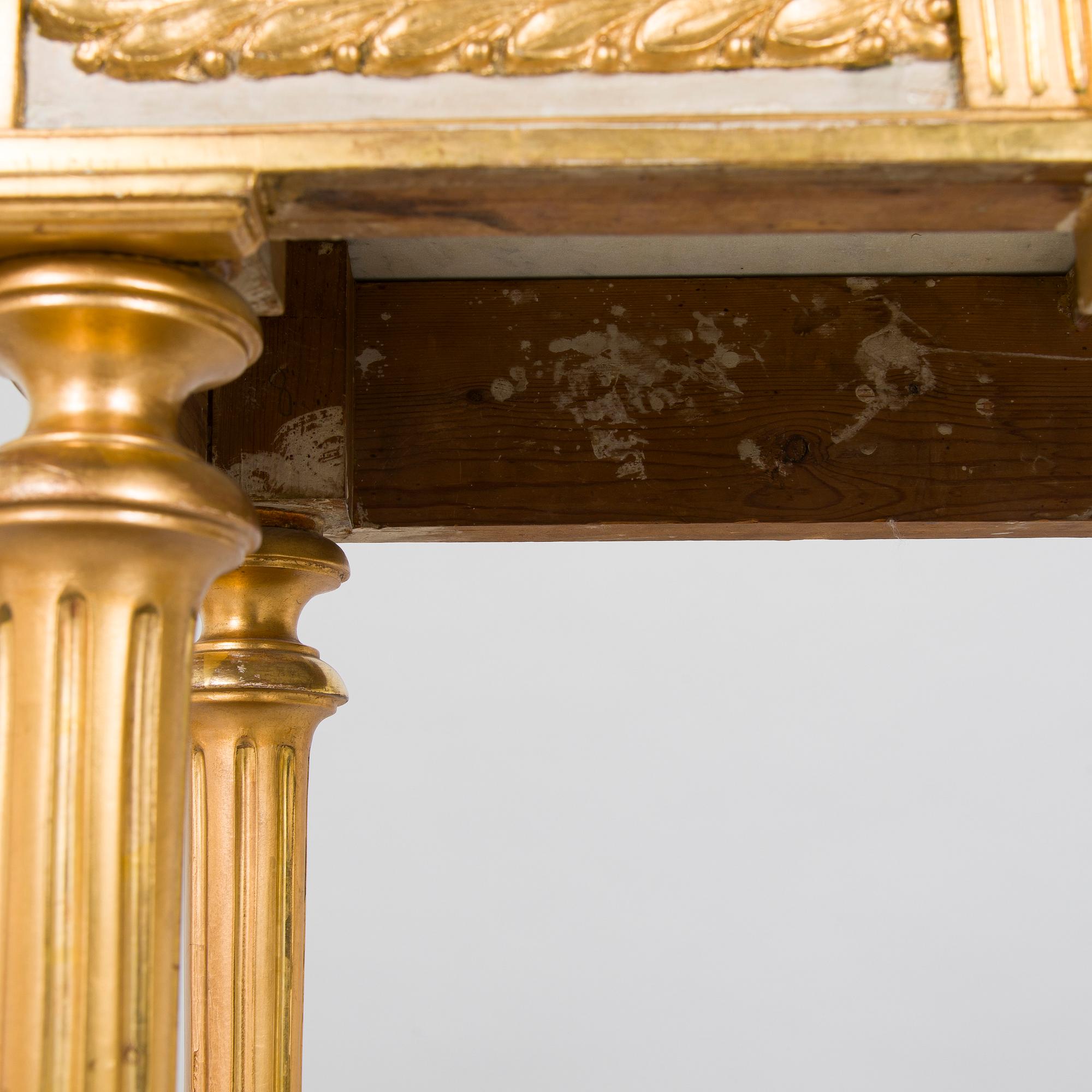 Konsolbord, sekelskiftet 1700/ 1800-tal.