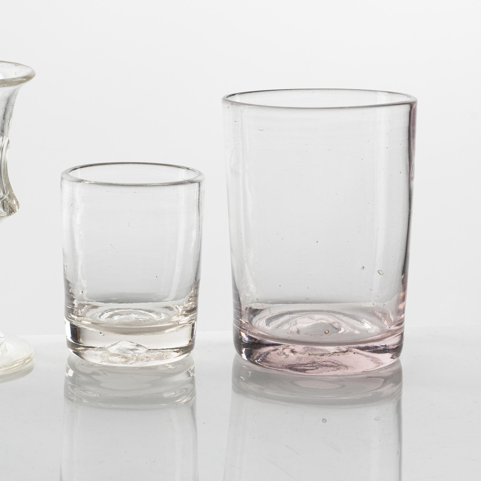 Glas, 8 st, 1800-tal.