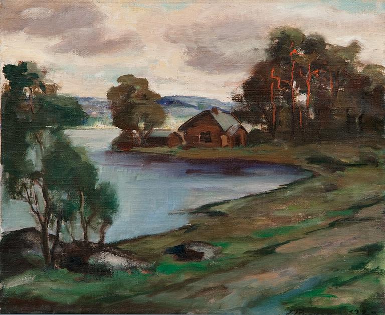 Jalmari Ruokokoski, A CABIN BY THE LAKE.
