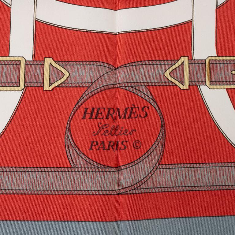 Hermès, scarf, "Eperon D'or".