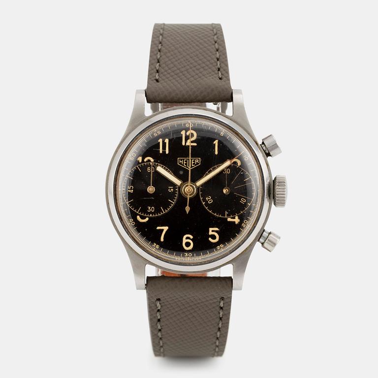 Heuer, chronograph, ca 1945.