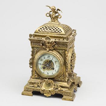 A Neo Renaissance clock, around 1900. - Bukowskis