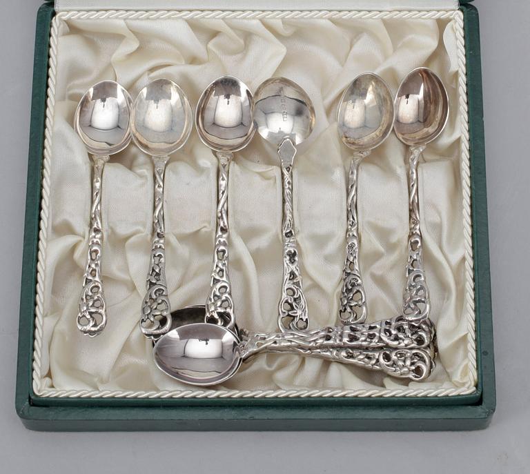 PARTI SILVER, ca 35 delar. Tot ca 430 g.