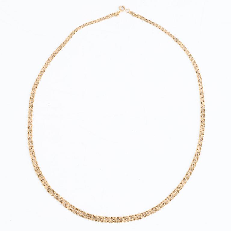Necklace, 18k gold.