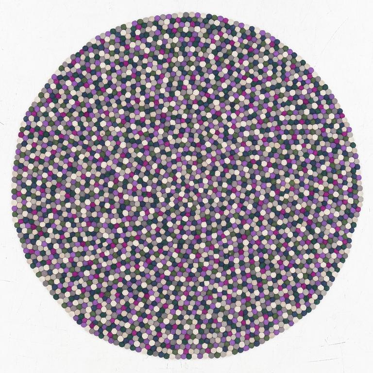 Rug, "Pinocchio", Hay, diameter 143 cm.