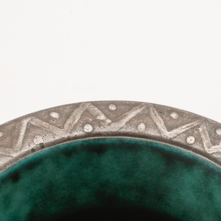 VAS, stengods, "Argenta", Wilhelm Kåge, Gustavsberg. 1949.