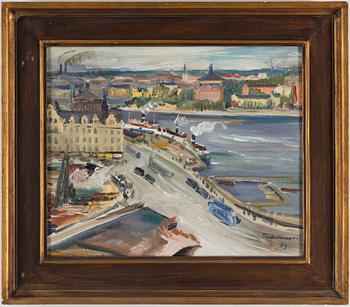 CARL EINAR FREDRIKSSON, oil on canvas, signed.