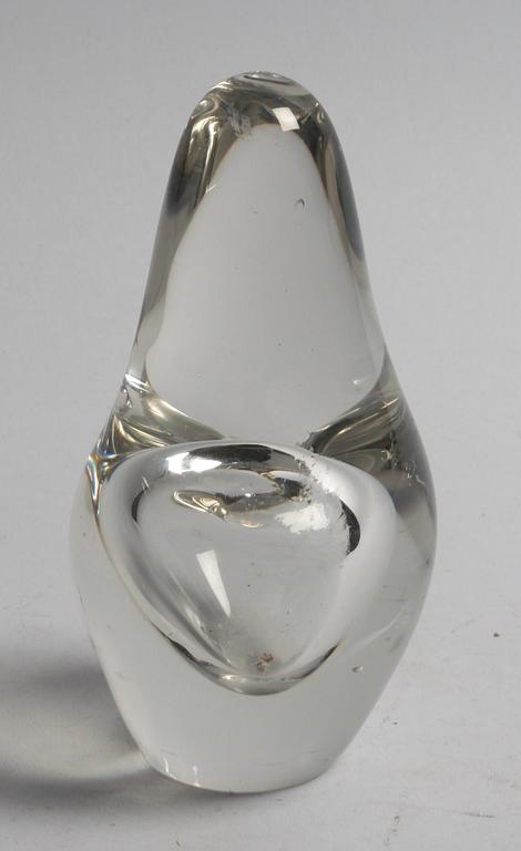 VAS. Glas. Timo Sarpaneva, "Orkidea" Iittala, Finland.