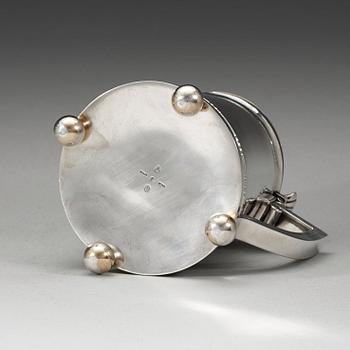 JOHAN ROHDE, kanna, Georg Jensen, Köpenhamn 1925-32, sterling.