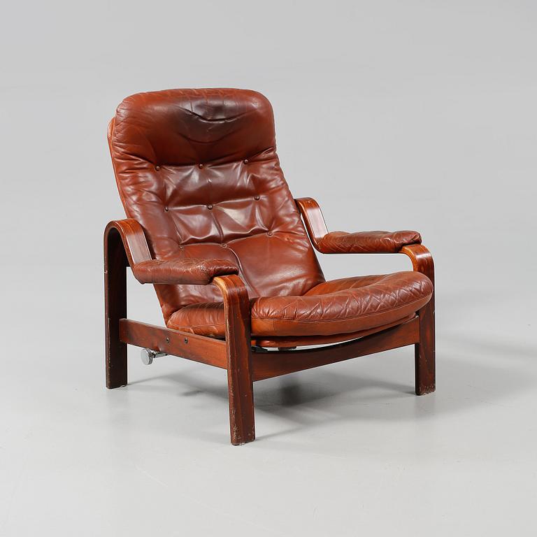 VILFÅTÖLJ, "Relax II", G-Design för Göte Möbler, Nässjö, 1970-tal.