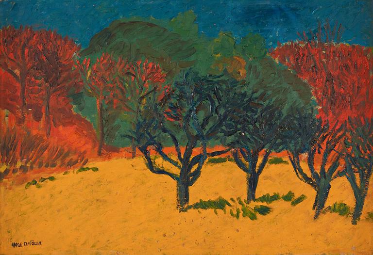 Inge Schiöler, "I Trädgården" (In the garden).