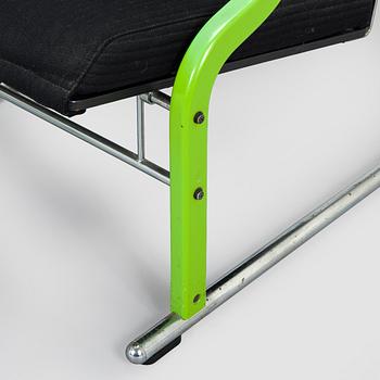 Yrjö Kukkapuro, A pair of 1980s 'Experiment' open armchairs for Avarte, Finland.