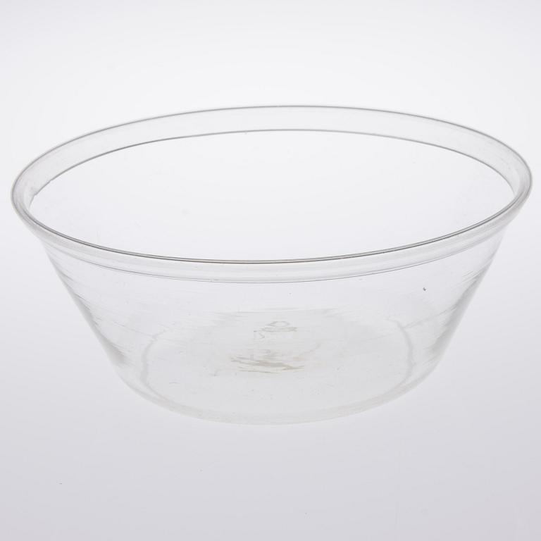 FILBUNKE, glas, sekelskiftet 1800/1900.