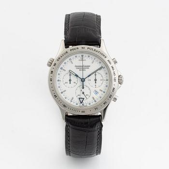 Jaeger LeCoultre, Heraion, Reveil, chronograph, 36 mm.