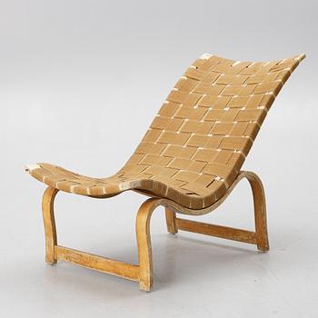 Bruno Mathsson, a "Vilstol mod. 36" easy chair, Firma Karl Mathsson, Värnamo, 1938.