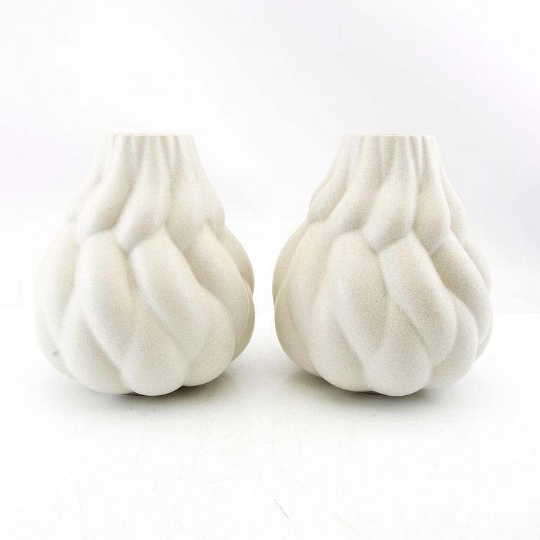 Lisa Hilland, vases 3 pcs "Eda" for Myltha, 21st century.