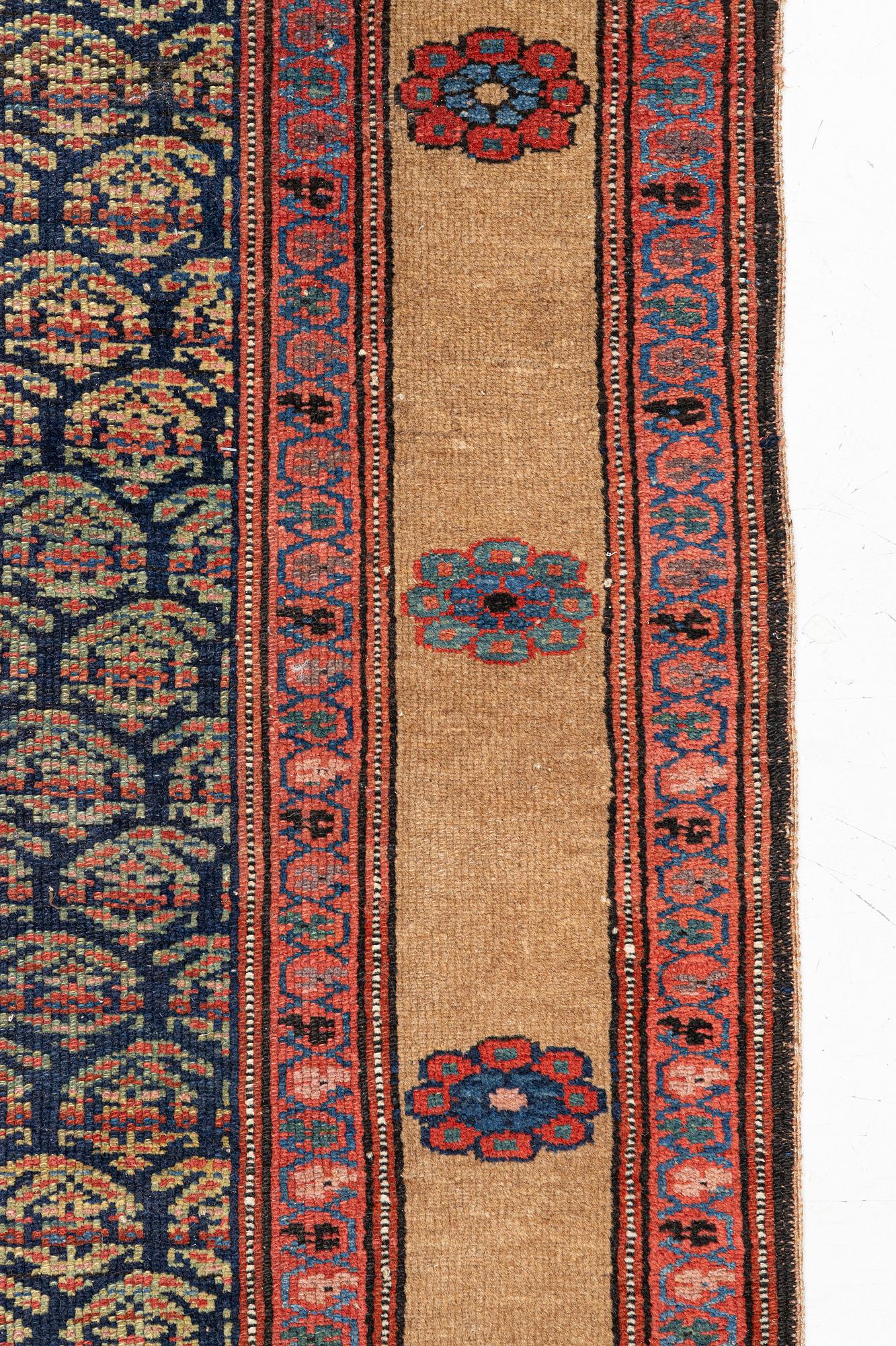 Hamadan antique/semi-antique approximately 425 x 162 cm.